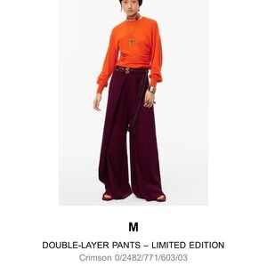 Double layer pants